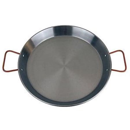 Magefesa 12 in. Fesa Carbon Steel Paella Pan - 4 Servings 01PAPAEPU30